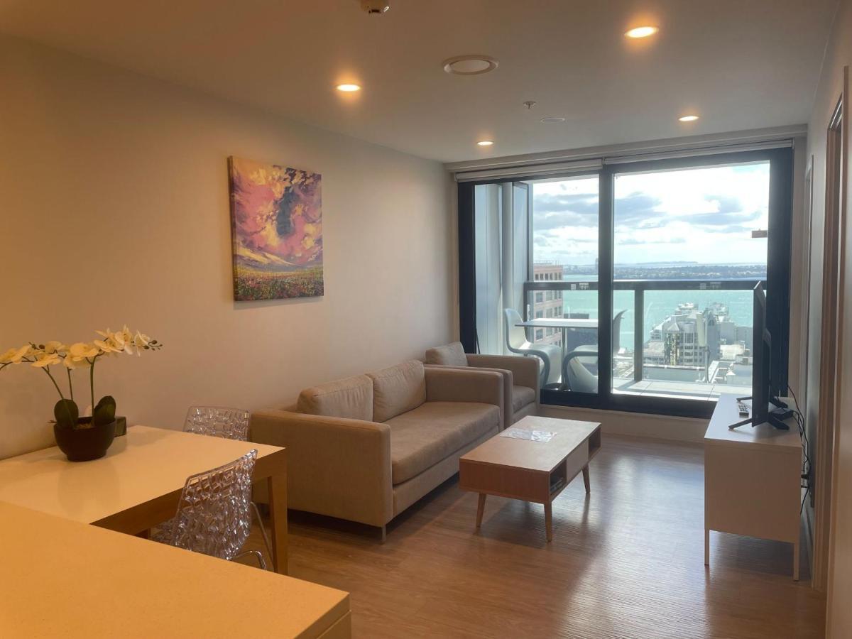 Modern 2 Bedroom Apartment 1 Minute To Skytower Auckland Exterior foto